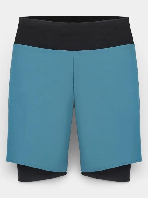 Rukka Rukka Musku 2in1 férfi sport rövidnadrág zöld színben 2