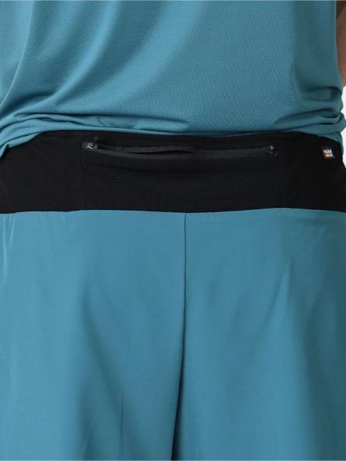 Rukka Rukka Musku 2in1 férfi sport rövidnadrág zöld színben 6