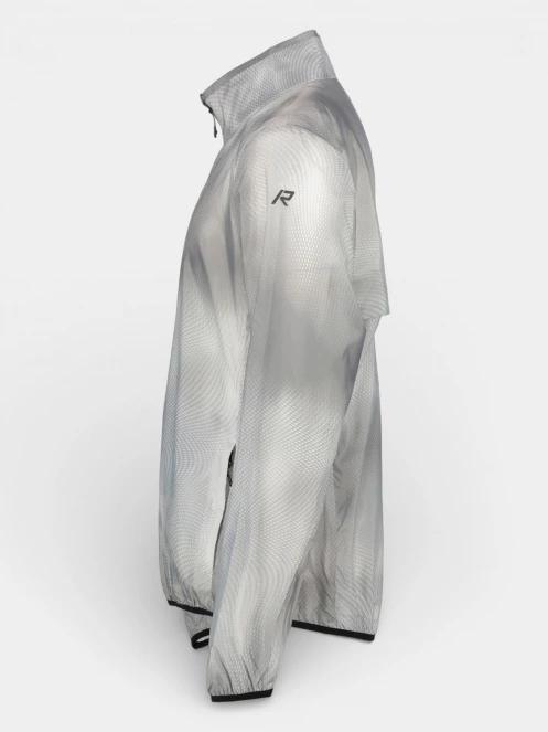 Rukka Rukka Mailo Print férfi futódzseki szürke színben 4