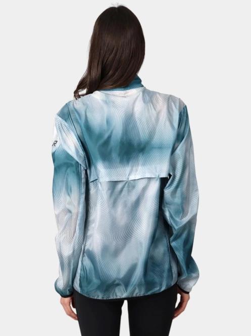 Rukka Rukka Mailo Print férfi futódzseki kék színben 4