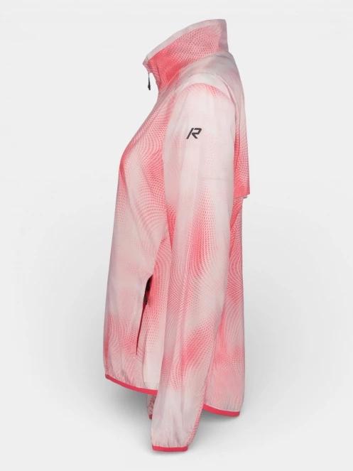 Rukka Rukka Maile Print női futódzseki rózsaszín színben 4