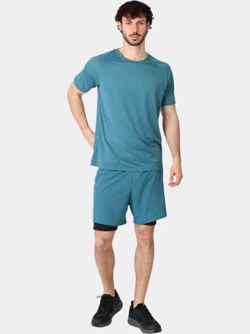 Rukka Rukka Muukko V2 férfi rövid ujjú sport póló világoskék színben 5