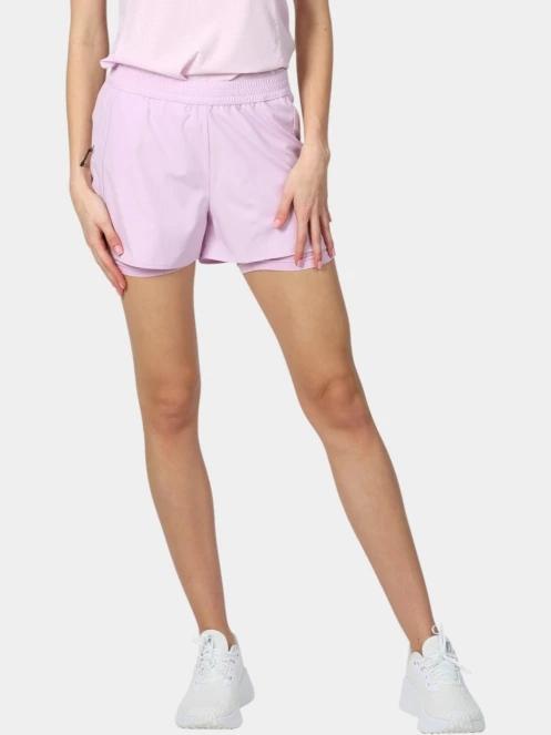 Rukka Rukka Makela 2in1 női sport rövidnadrág magenta színben 2