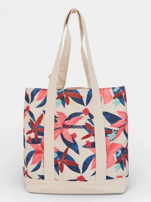 Fundango Margot Tote Bag női shopper táska homok színben 2