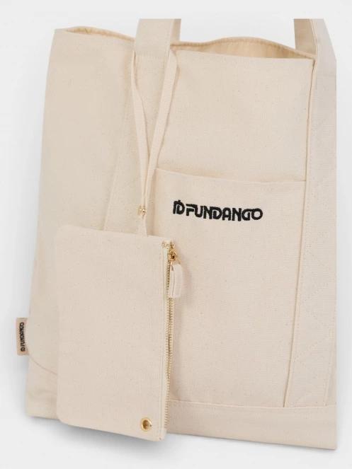 Fundango Margot Tote Bag női shopper táska homok színben 4