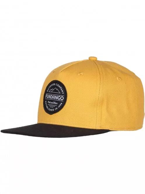 Fundango Akron Fullcap férfi baseball sapka sárga színben 2