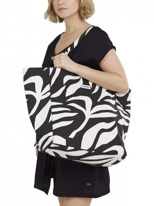 Fundango Almaraz Beach Bag női strandtáska fekete színben 2