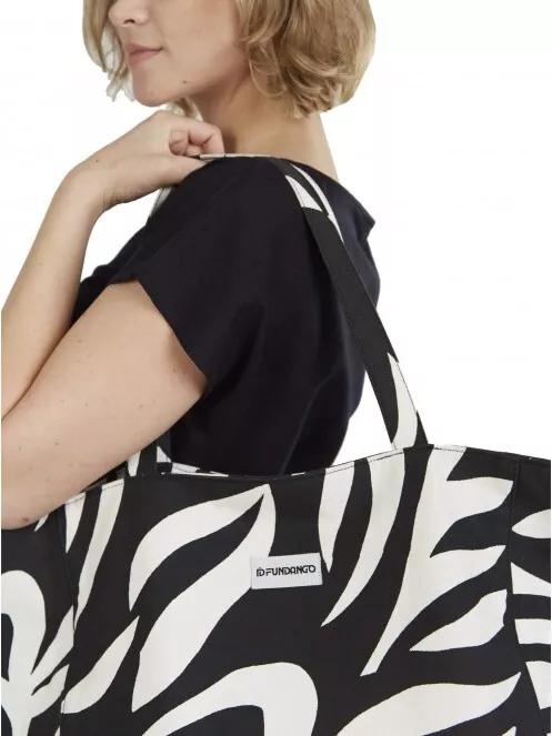 Fundango Almaraz Beach Bag női strandtáska fekete színben 3