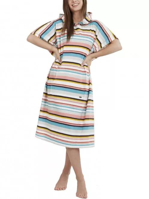 Fundango Amarante Surf Poncho női fürdőköpeny multikolor színben 3