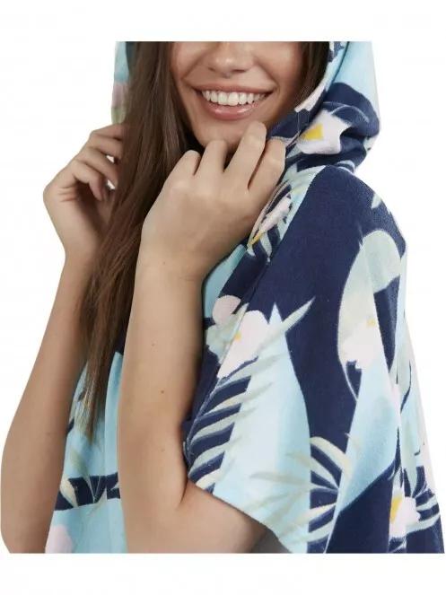 Fundango Amarante Surf Poncho női fürdőköpeny kék színben 5