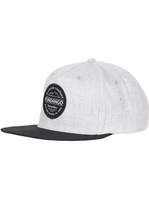 Fundango Acron Fullcap baseball sapka szürke színben 2