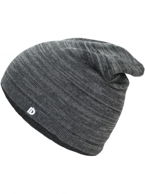 Fundango Asher Beanie férfi kötött sapka szürke színben 2