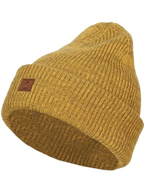 Fundango Owen Beanie kötött sapka barna színben 2