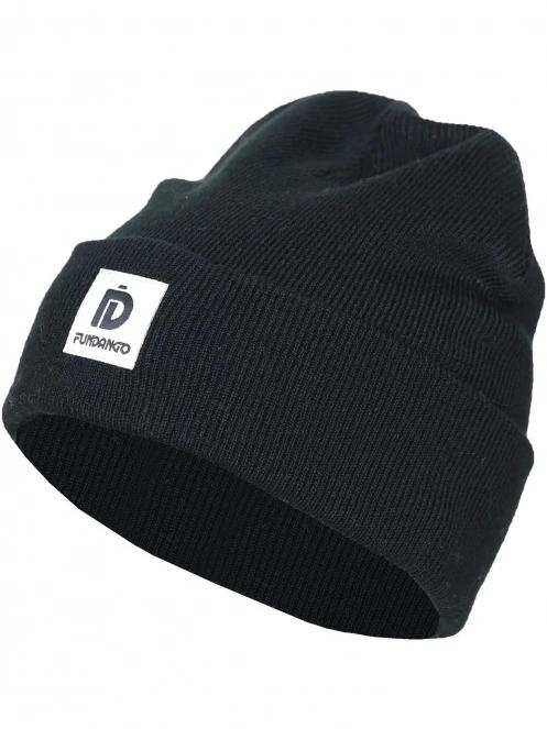 Fundango Kingdom Beanie kötött sapka fekete színben 2