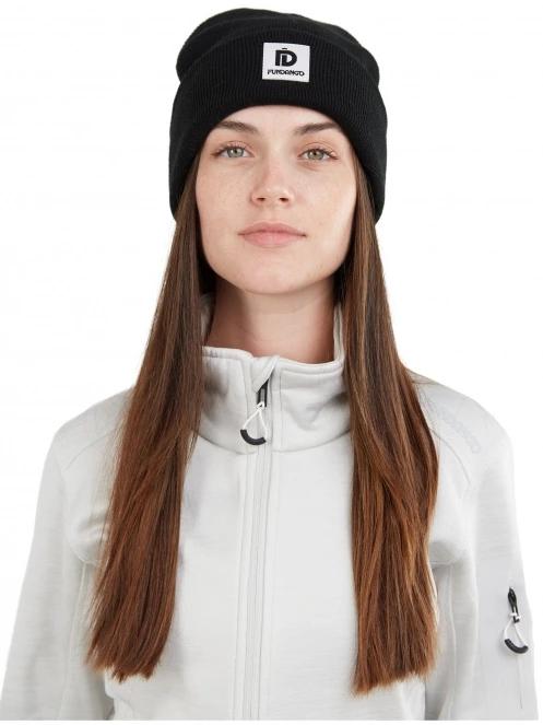 Fundango Kingdom Beanie kötött sapka fekete színben 3