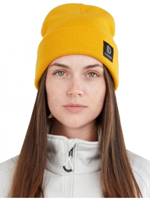 Fundango Nahu Beanie kötött sapka narancssárga színben 3