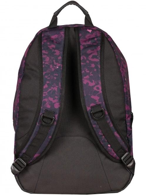Fundango Plain Backpack női városi hátizsák lila színben 4