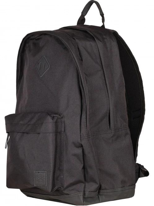 Fundango Plain Backpack városi hátizsák fekete színben 3