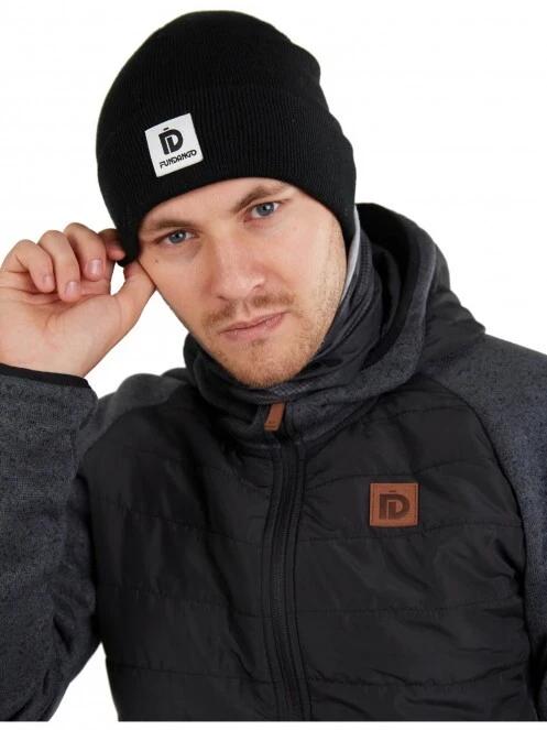 Fundango Kingdom Beanie női kötött sapka fekete színben 3