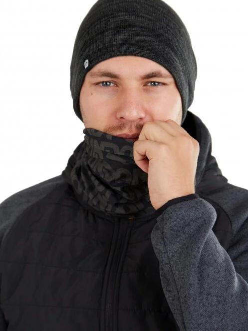 Fundango BANDANA csősál fekete színben 2