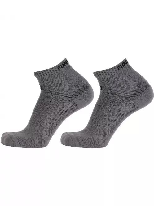 Fundango RUNNING Socks LOW sportzokni szürke színben 2