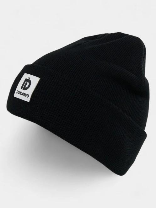 Fundango Kingdom Beanie kötött sapka fekete színben 3