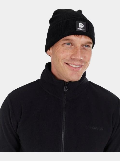 Fundango Kingdom Beanie kötött sapka fekete színben 4