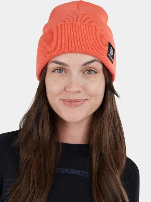 Fundango Nahu Beanie sapka narancssárga színben 3