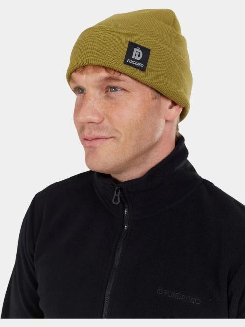Fundango Nahu Beanie kötött sapka zöld színben 4