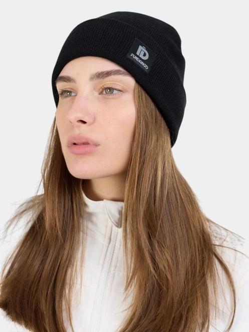 Fundango Nahu Beanie kötött sapka fekete színben 4