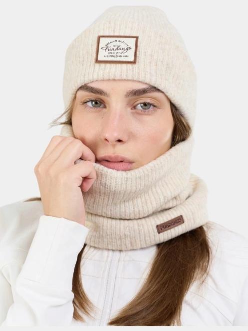 Fundango Grace Beanie női kötött sapka fekete színben 2