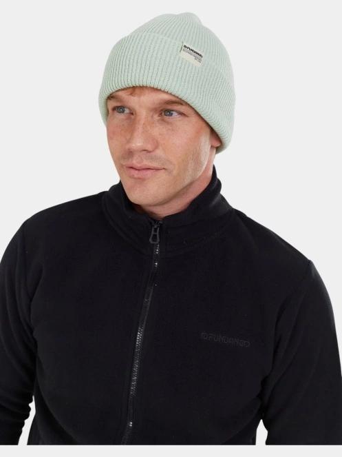 Fundango Tara Beanie kötött sapka zöld színben 4