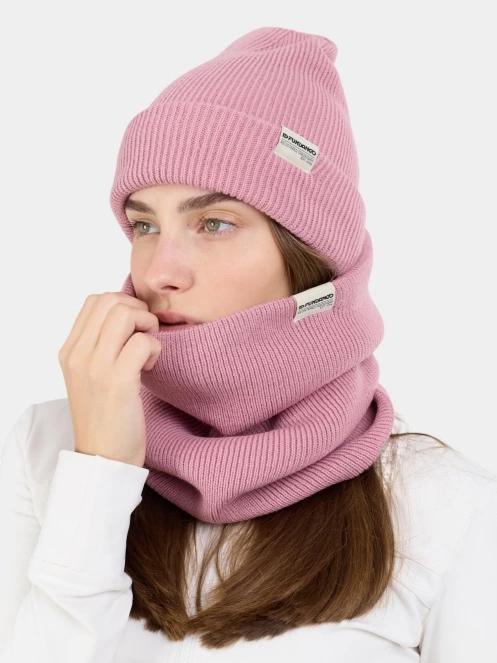 Fundango Tara Beanie kötött sapka rózsaszín színben 3