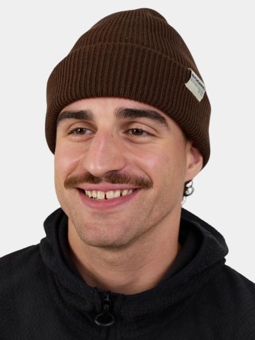 Fundango Tara Beanie kötött sapka barna színben 5