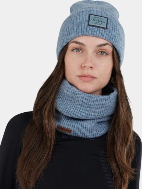 Fundango Gracer Beanie női sapka kék színben 2