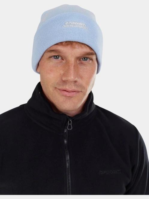 Fundango Hill Beanie kötött sapka kék színben 4