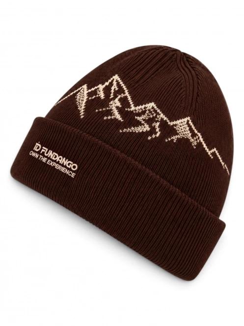 Fundango Hill Beanie kötött sapka fehér színben 2