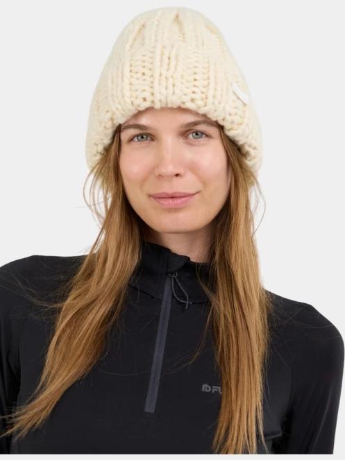 Fundango Astrid Beanie kötött sapka fehér színben 2