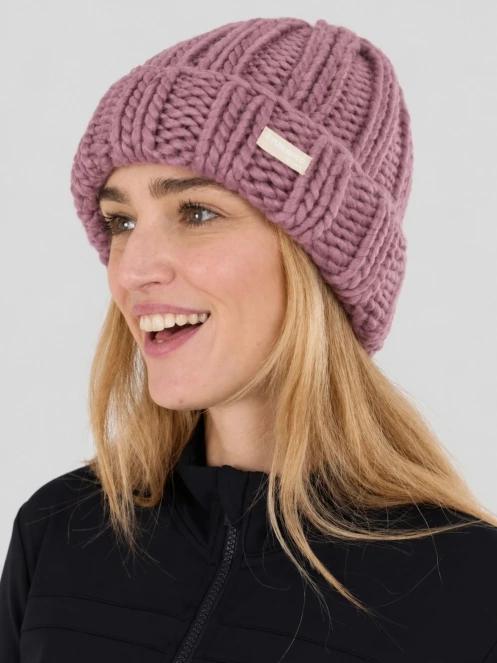 Fundango Astrid Beanie kötött sapka rózsaszín színben 2