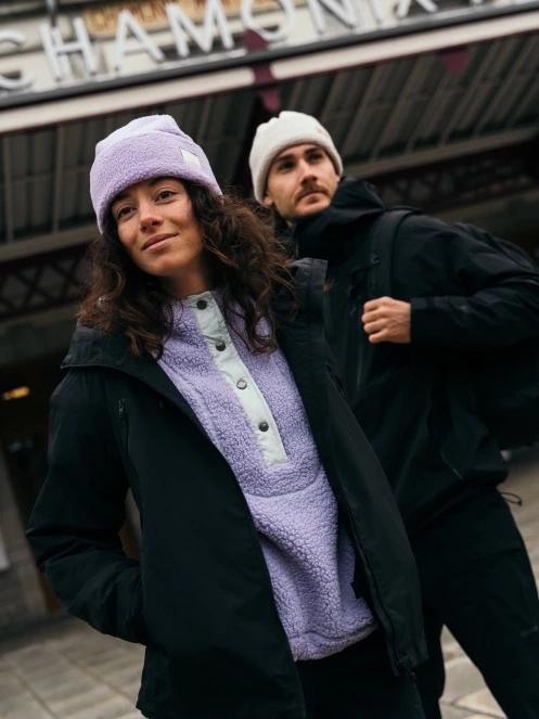 Fundango Zeo Fleece Beanie kötött sapka fehér színben 5