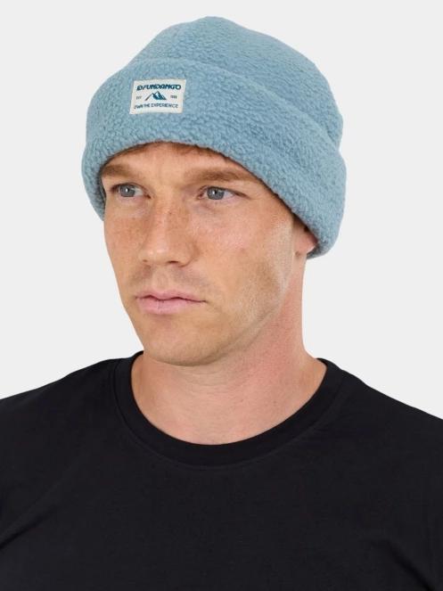 Fundango Zeo Fleece Beanie kötött sapka zöld színben 3
