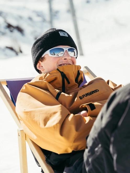 Fundango Zeo Fleece Beanie kötött sapka fekete színben 4