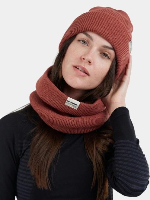 Fundango Tara Neckwarmer csősál piros színben 4