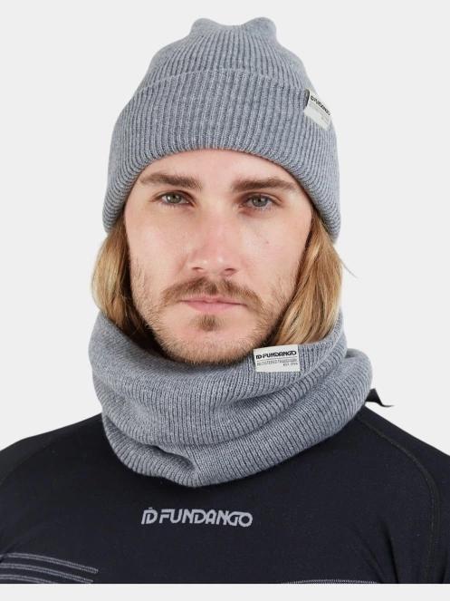 Fundango Tara Neckwarmer csősál szürke színben 4