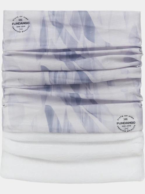Fundango Bandana Heat csősál fehér színben 2