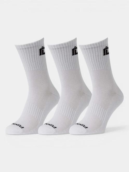 Fundango Sport 3 Pack Socks férfi zokni fehér színben 2
