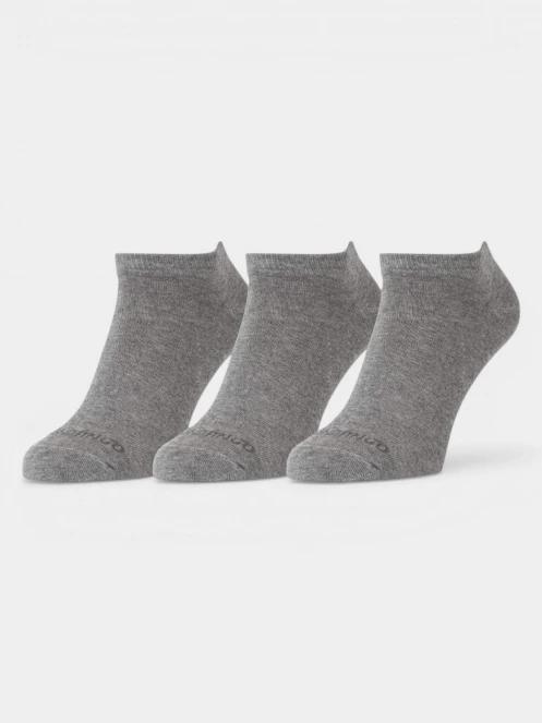 Fundango Nowshow 3 Pack Socks férfi bokazokni szürke színben 2