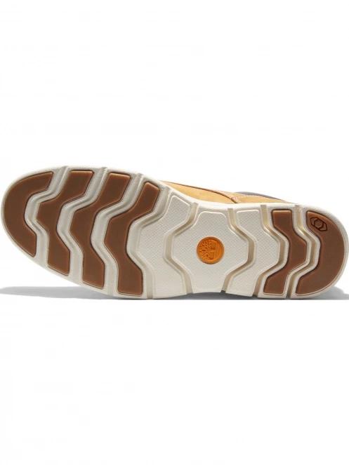 Timberland Bradstreet Chukka Leather férfi magasszárú cipő barna színben 9
