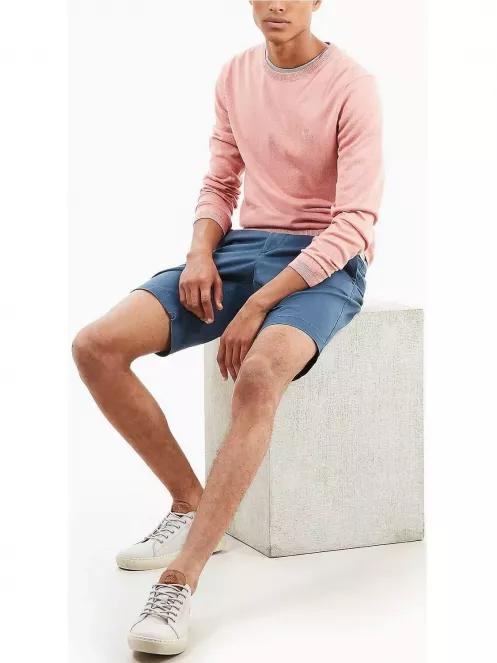 Timberland Silk Blend Crew férfi pulóver rózsaszín színben 4