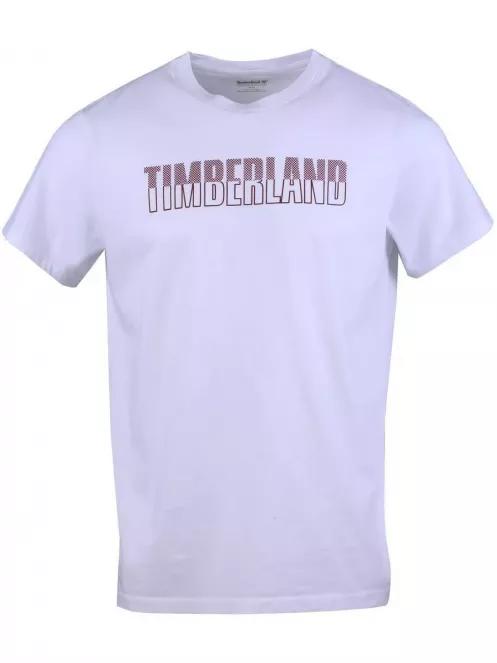 Timberland SS HD Brand tee férfi rövid ujjú póló fehér színben 2